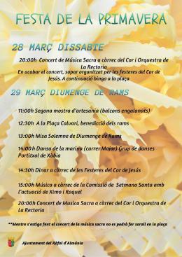 FIESTA DE LA PRIMAVERA