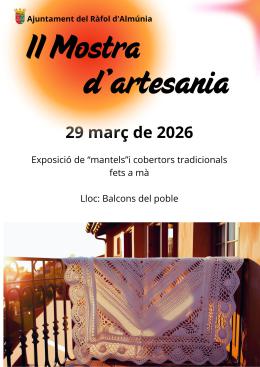 II MOSTRA D' ARTESANIA