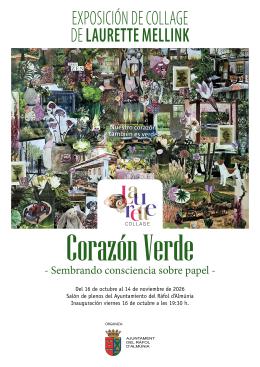 Exposición collage Laurette Mellink
