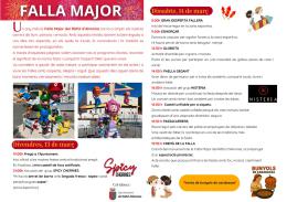 PROGRAMA DE FALLES